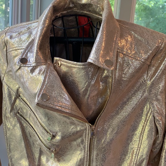 Gold Metallic Jacket